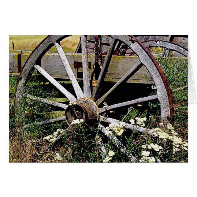 Rueda de vagón (Anverso (Horizontal))