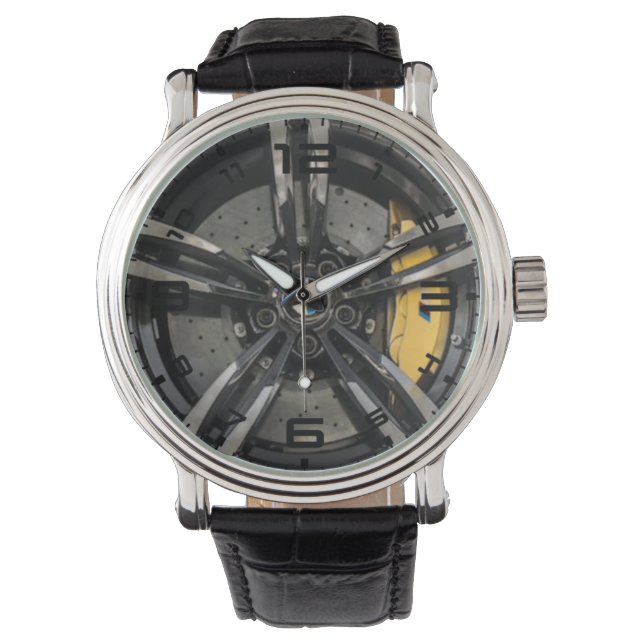 Rueda doble de cinco radios y reloj de los hombres (Anverso)