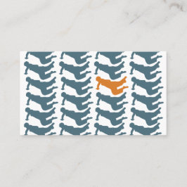 Rueda en tarjetas de visita de la repetición