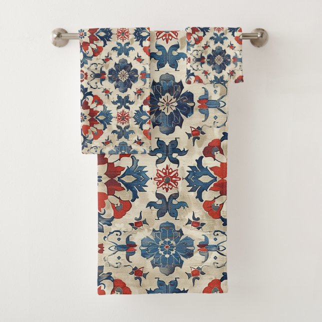 Rueda floral kilim oriental persa antigua (In situ)