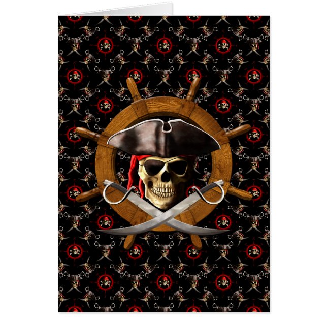 Rueda Jolly Roger Pirate (Frente)