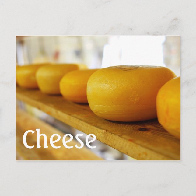 Ruedas de postal de queso (Anverso)