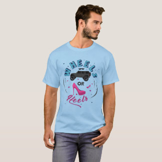 Ruedas o camiseta de los talones