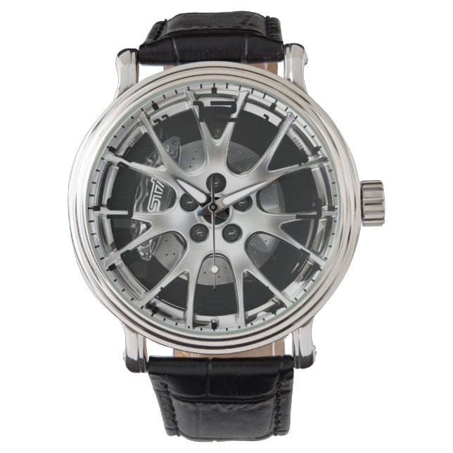 Ruedas radiantes divididas y reloj masculino de fr (Anverso)