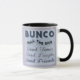 Ruede la taza de Bunco de los dados
