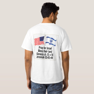 Ruegue para Israel, bendiga su camisa de la tierra