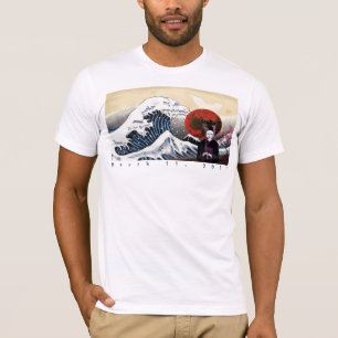 Ruegue para la camiseta de los hombres de Japón