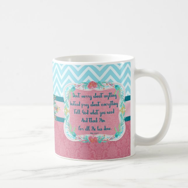 Ruegue sobre todo la taza de Dana (Derecha)