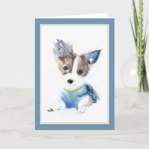 Ruffell la tarjeta de saludo de perro
