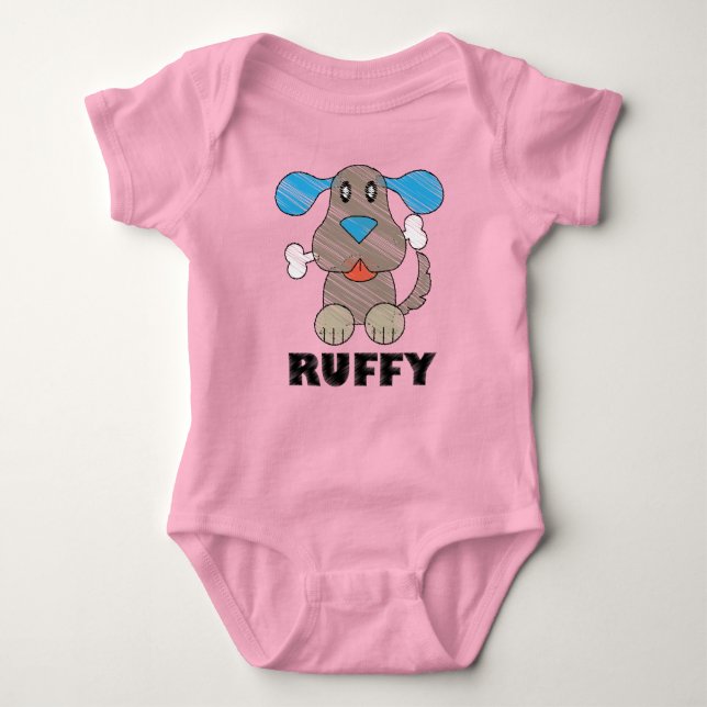 Ruffy - Baby Jersey Bodysuit (Anverso)