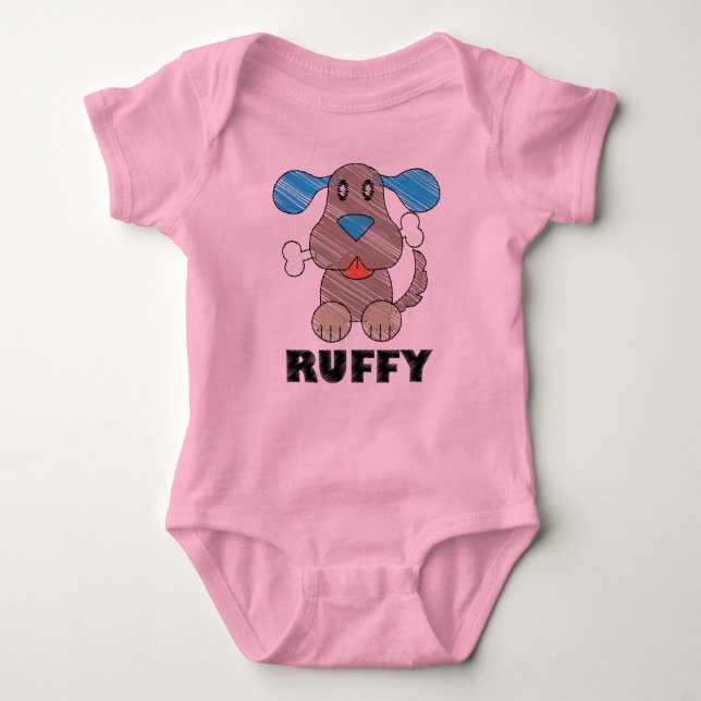 Ruffy - Baby Jersey Bodysuit (Anverso)