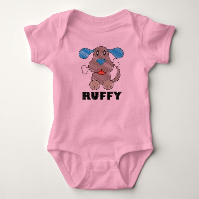 Ruffy - Baby Jersey Bodysuit  (Anverso)
