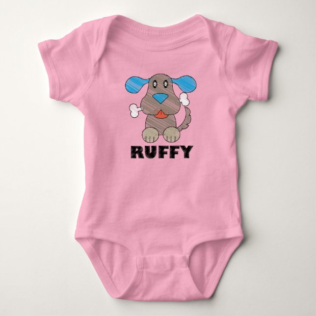 Ruffy - Bodysuit de Jersey para Bebé (Anverso)