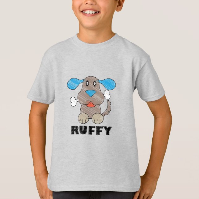 Ruffy - Camiseta Básica Para Niños (Anverso)