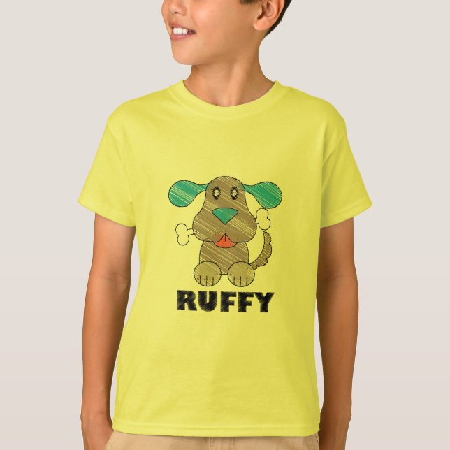 Ruffy - Camiseta Básica Para Niños (Anverso)