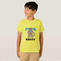 Ruffy - Camiseta Básica Para Niños
