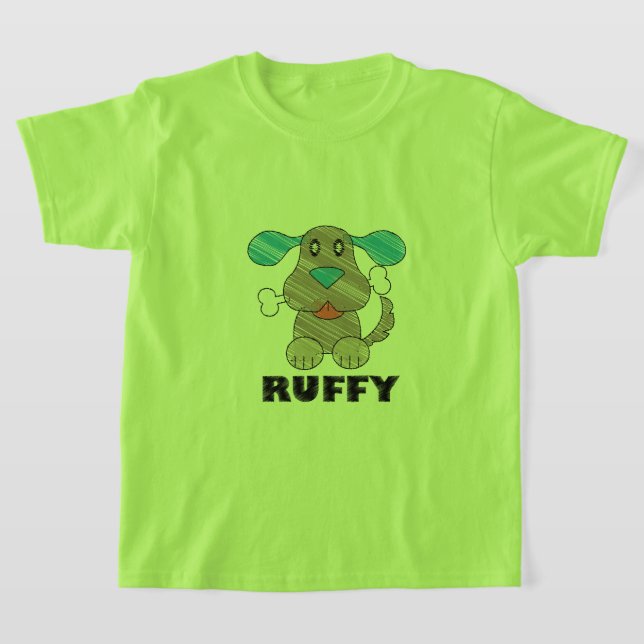Ruffy - Camiseta Básica Para Niños (Distribución)