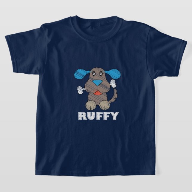 Ruffy - Camiseta Básica Para Niños (Distribución)