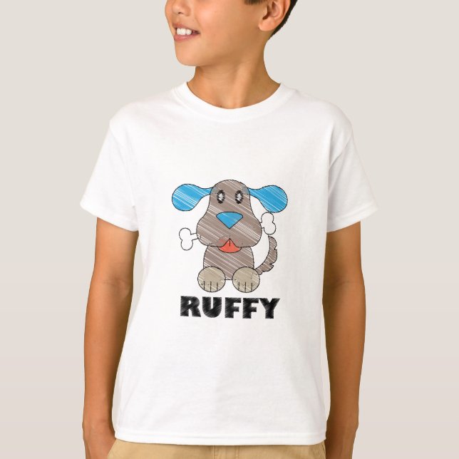 Ruffy - Camiseta Básica Para Niños (Anverso)