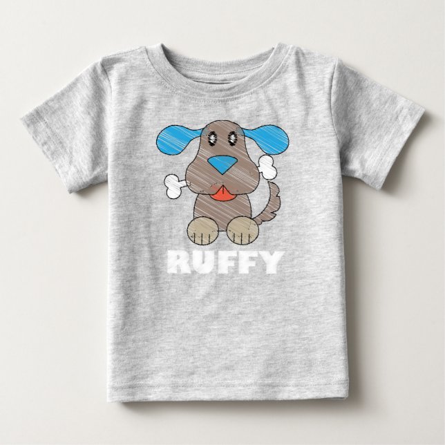 Ruffy - Camiseta de Bebé Bella Jersey (Anverso)