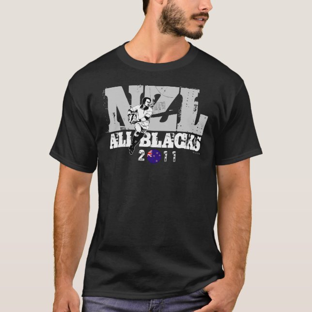 Rugbi NZL de Nueva Zelanda toda la camiseta 3 de (Anverso)