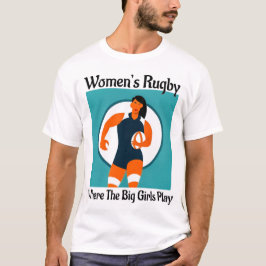 Rugby de grandes Chicas - Camiseta de rugby Unisex