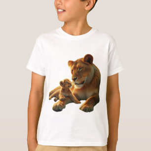 Rugido de orgullo por esta camiseta de león