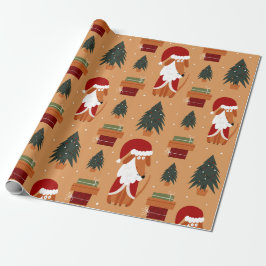 Ruidosos Santa Paws y Presenta Papel Envolvente