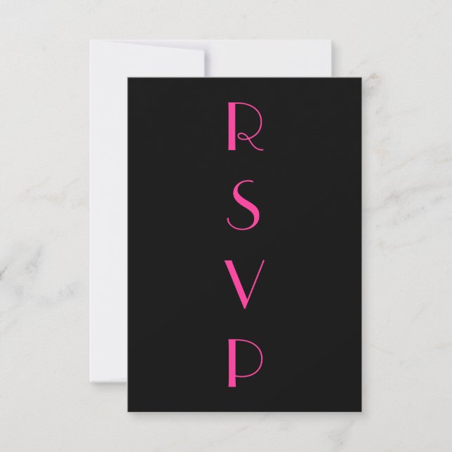 Ruidosos veinte años de Fuchsia RSVP (Anverso)
