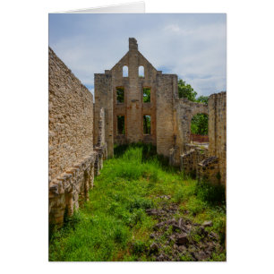 Ruinas de habitación vacías
