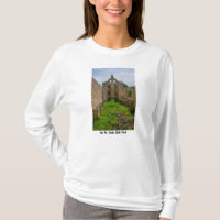 Ruinas de habitación vacías camiseta de manga larg