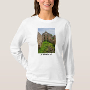 Ruinas de habitación vacías camiseta de manga larg