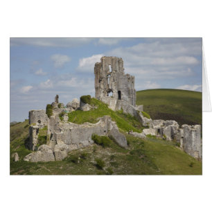Ruinas del Castillo Corfe, cerca de Wareham, Dorse