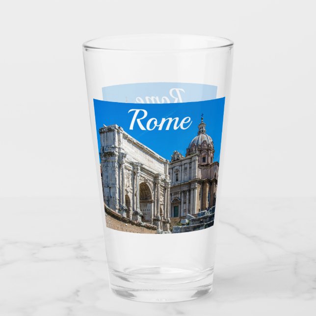 Ruinas del Foro Romano en Roma, Italia (Anverso)