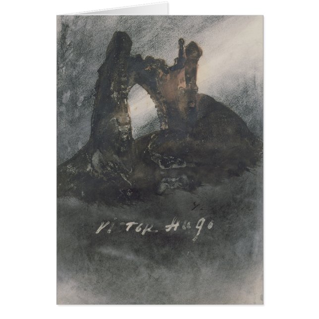 Ruinas en Groz-Nez, el jersey, o el arco (Frente)