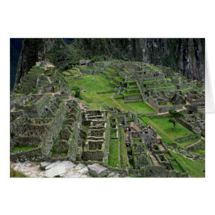 Ruinas en Machu Picchu