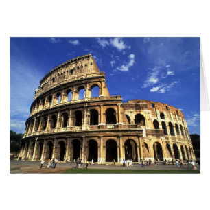 Ruinas famosas del Coliseo en Roma Italia