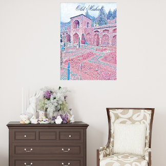 Ruinas históricas antiguas de Mahal Decoración de 