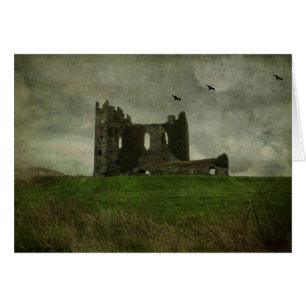 Ruinas irlandesas del castillo