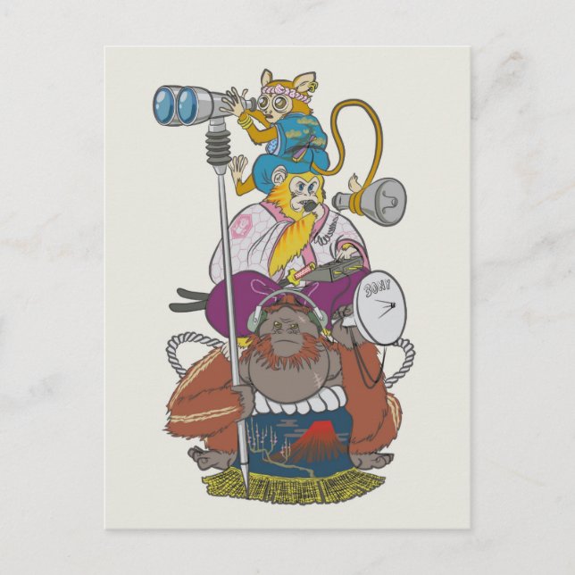 Ruke Bros. Postal (Anverso)