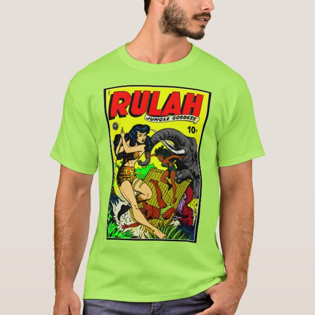 RULAH: Camiseta de la diosa de la selva (Anverso)