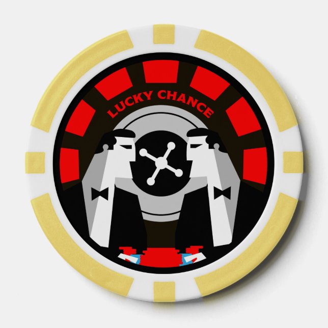 Ruleta de póquer de juegos de casino (Anverso)