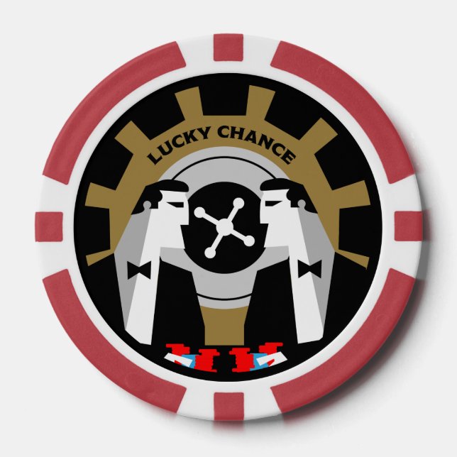 Ruleta de póquer de juegos de casino (Anverso)