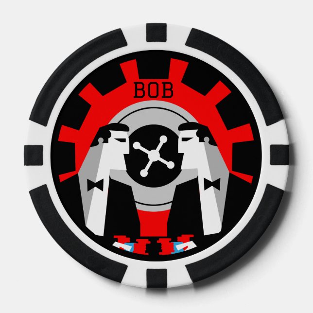 Ruleta de póquer de juegos de casino (Anverso)