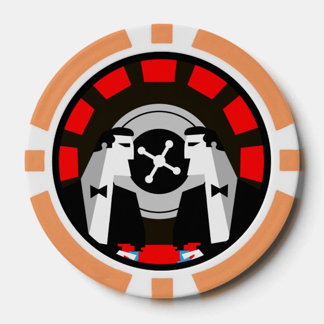 Ruleta de póquer de juegos de casino (Anverso)