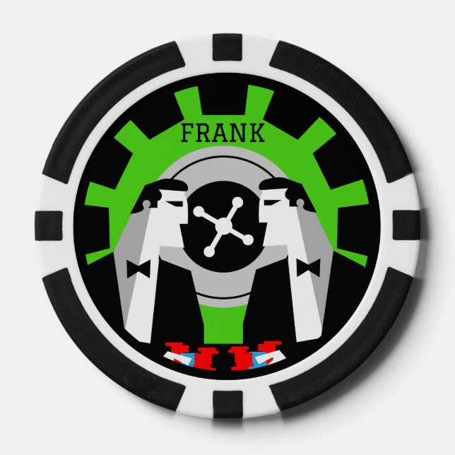 Ruleta de póquer de juegos de casino (Anverso)