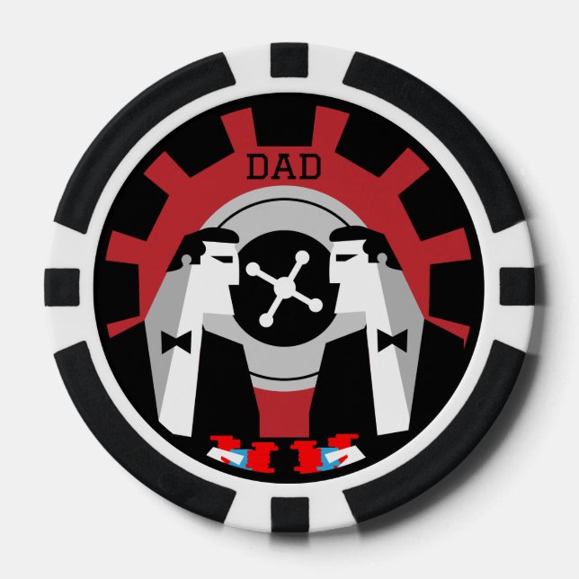 Ruleta de póquer de juegos de casino (Anverso)