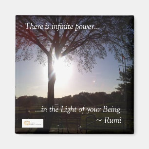 Rumi "luz de su ser" imán