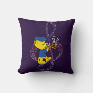 ¡Rumpus musical de Ferald! Cojín decorativo