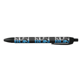 RUN x 3 Pluma temática de los corredores